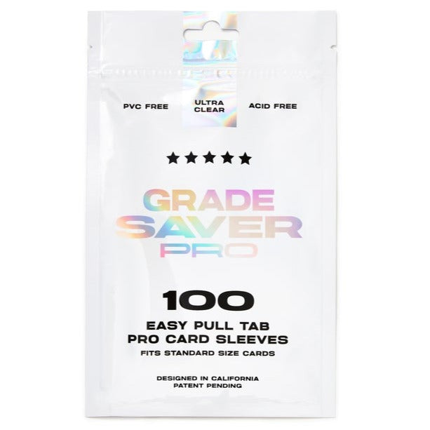 Ultra Pro Easy Grade Trading Card Sleeves (100 Count Pack) Angle