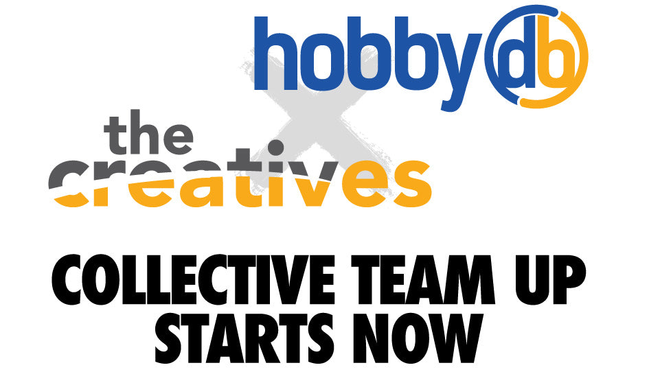 The Creatives Teams with hobbyDB for The Trading Card Project