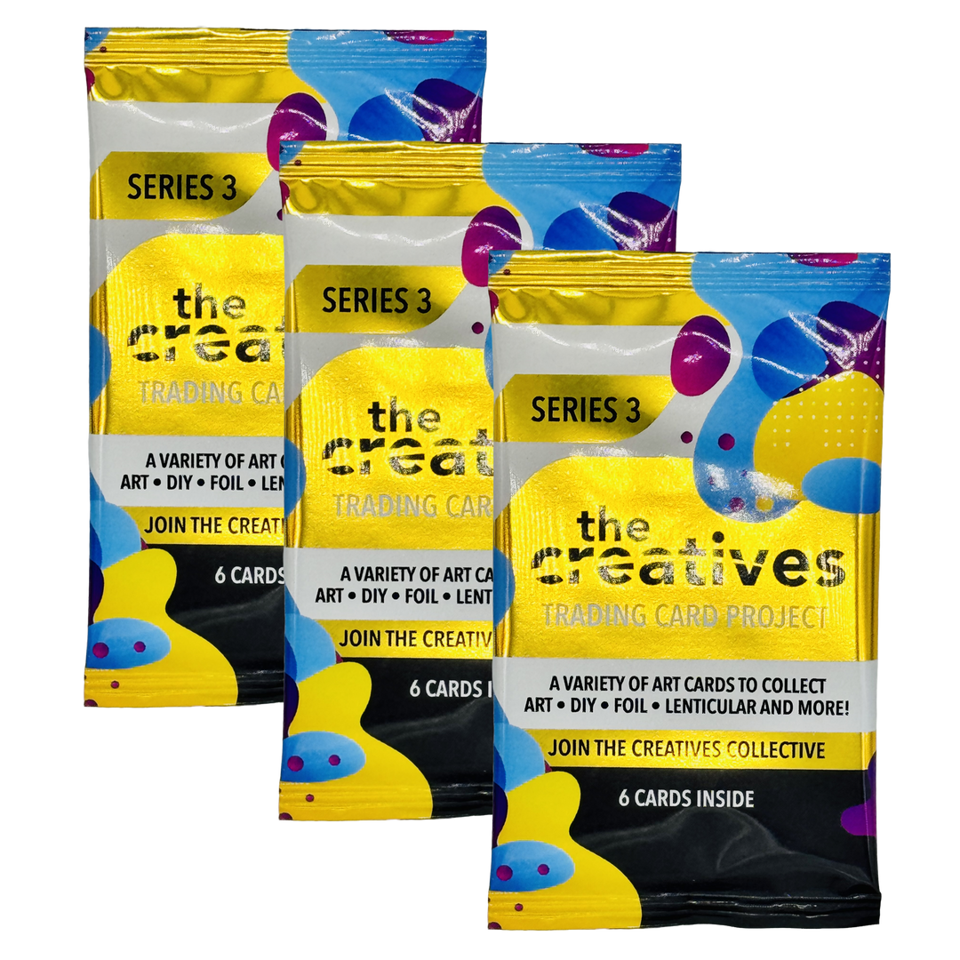 The Creatives : Trading Card Project - Series 3 Trio Pack (3 Pack/18 Cards)