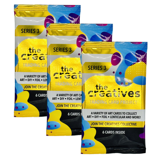 The Creatives : Trading Card Project - Series 3 Trio Pack (3 Pack/18 Cards)