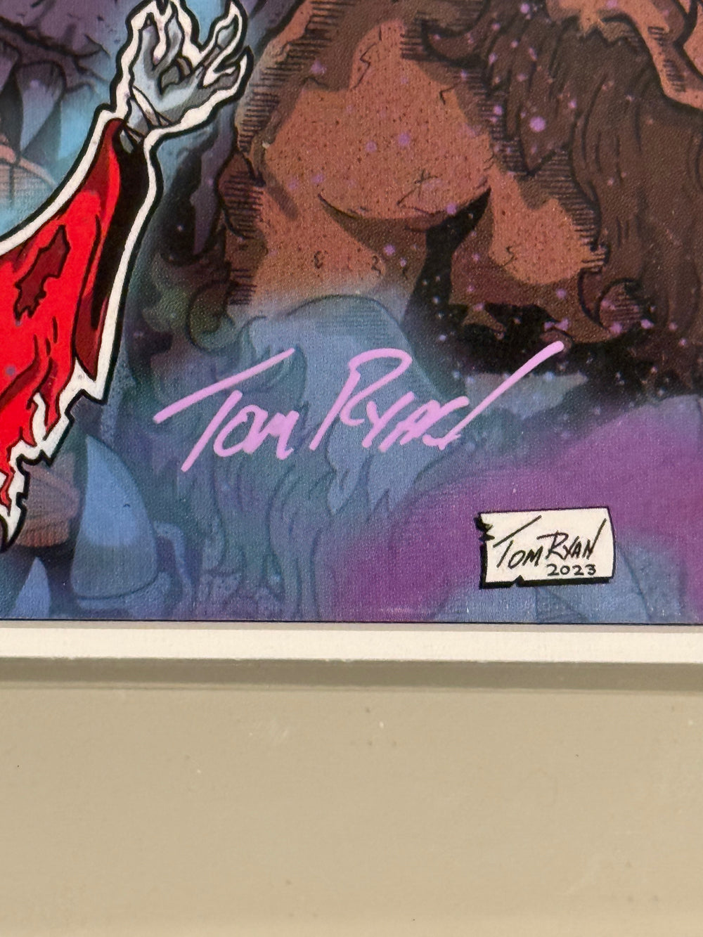 Thundercats #1 Signed by Tom Ryan Creative in Series 2