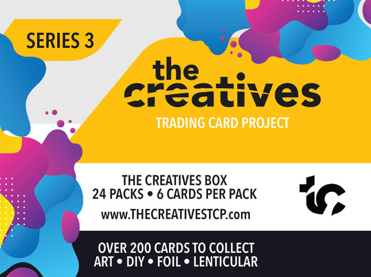 The Creatives : Trading Card Project - Series 3 Box (24 Packs/144 Cards)