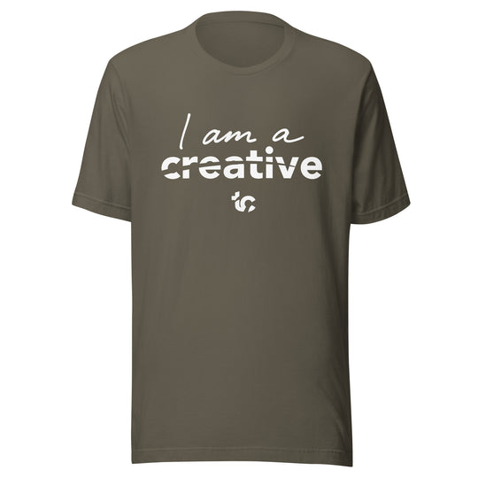 "I Am A Creative" Unisex t-shirt